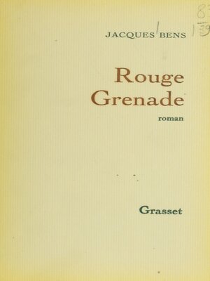 cover image of Rouge grenade